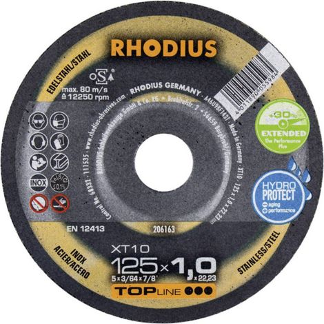 Acciaio Disco Di Taglio / Acciaio Inox Xt10 115 X 1,0 Millimetri Ger. Rodio (1/3)