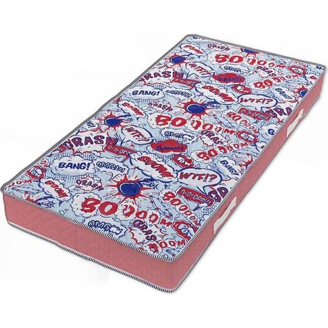 Matelas Bang 90x190 x 18 cm - Ferme - Aertech+ 30 Kg/m3 HR Dernière Génération - Très Respirant (1/4)