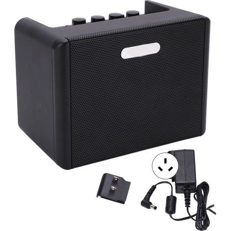 Mini haut-parleur guitare portable distorsion 2 canaux délai à bande pour pratique 100‑240V prise AU (1/5)