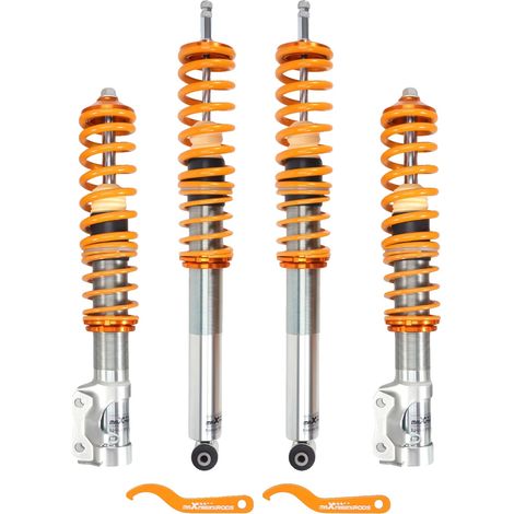 Kit de suspensión coilover, altura ajustable hasta 30 mm, longitud 71 cm, ancho 52 cm, altura 20 cm, compatible con MK2 MK3 Vento Corrado (1/5)