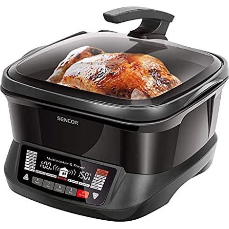 Sencor SFR 9300BK Multifunktionsfritteuse Schwarz 4,8 L