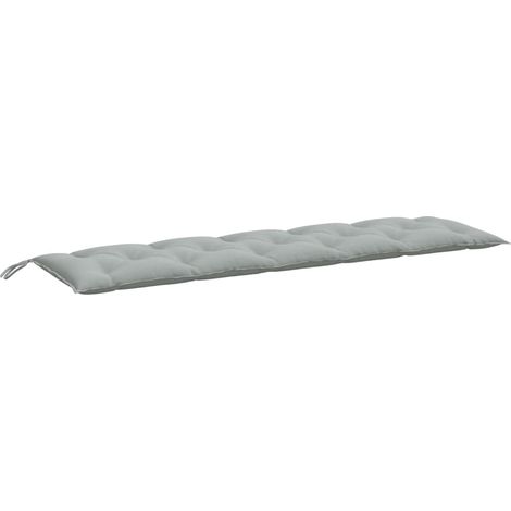 Maison Exclusive - Gartenbank-Auflage Melange Hellgrau 180x50x7 c