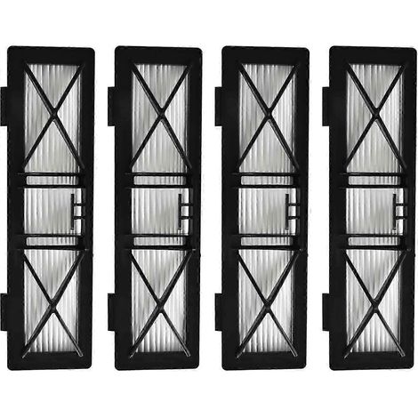Lot de 4 filtres HEPA de rechange pour aspirateur Neato Botvac série D Connected D7, D80, D85, D3, D75, D5, 70e, 75, 80 et 85. (1/5)