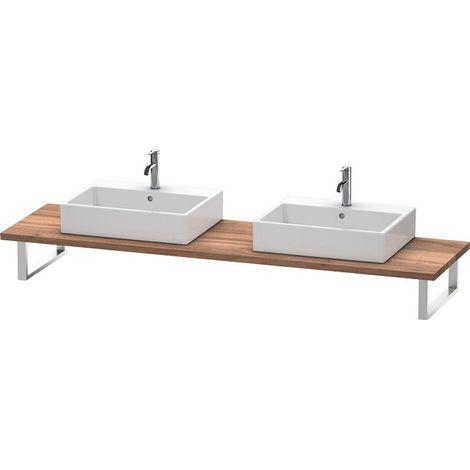 Duravit UNIVERSAL consolle 550xbis 800x30mm noce naturale