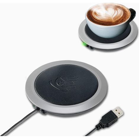 Chauffe-tasse USB - Chauffe-thé Dessous de avec thermostat Protection automatique contre la surchauffe Chauffe-boisson électrique verre (1/5)