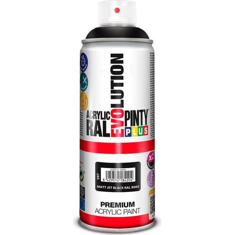 Vernice Spray PintyPlus Evolution 520cc RAL 7016 Grigio Antracite Opaco