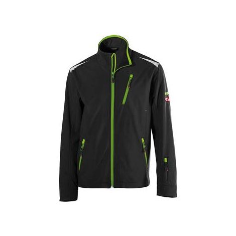 Giacca Uomo Fortis 24, Black/Lime Green,Taglia Xl