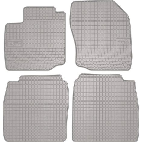 Tappetini in gomma per auto per: Honda Civic IX hatchback (2012-2016) - grigi, su misura (1/5)