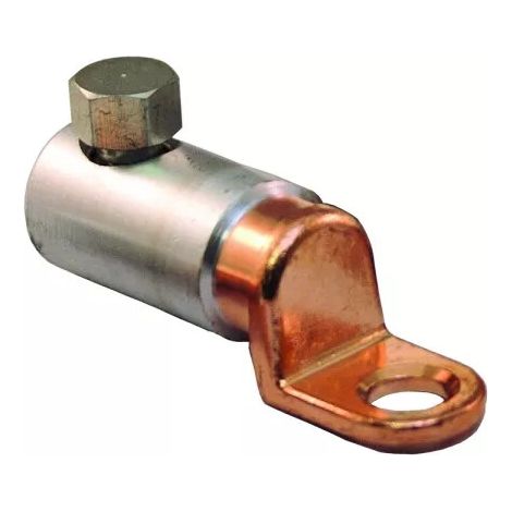Cosse alu-cuivre à vis autocassante M10, câble BT alu 50-95 ou cuivre 50-70 (CAU5095V10)