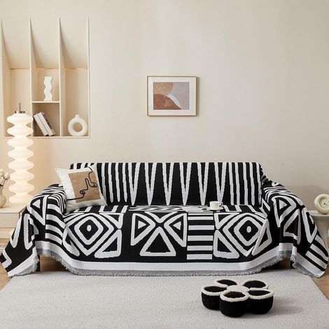 SHANNA Housse de Canapé 1 2 3 4 Places en Forme de L d'angle Protege Canape, Protection Canape Chat Chiens Anti Griffe en Chenille AB Face Couvre Canapé Sofa Cover, Housse pour Meubles de Canapé (1/5)