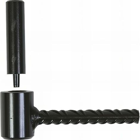 50 Gonds de volet Parpaing D. 10 x 130 mm - Clav. D. 14 mm - Simple volet - Zingué jaune (1/3)
