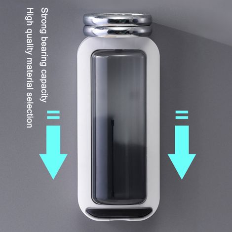Support Pour Baguettes - Support Rotatif Sans Perçage - Résistant À L'Humidité - Pour Cuisine Et Salle De Bain - 1 Pièce (1/5)