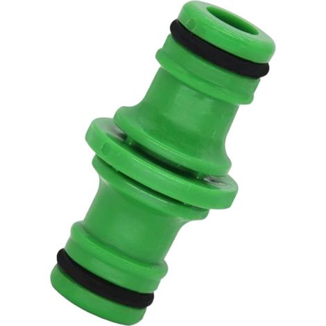 Lot de 10 raccords doubles bidirectionnels – Connecteur rapide 2 voies pour réparation, extension et raccordement de tuyaux d'arrosage ou de lavage.