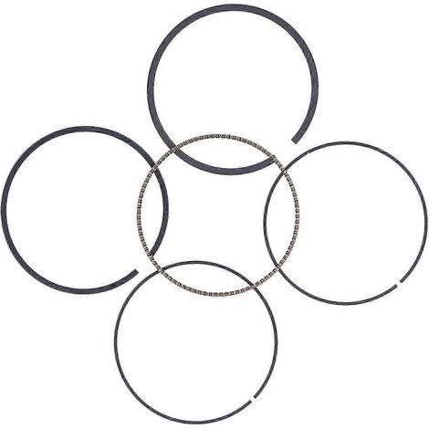 5pcs Segments de Piston 190F Haute Dureté Épaisseur 0.06in Pièces de Rechange Groupe Électrogène Essence (1/5)