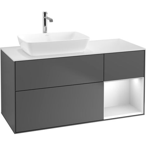 Villeroy & Boch G811MTGK Armoire sous lavabo Finion G81 (1/2)