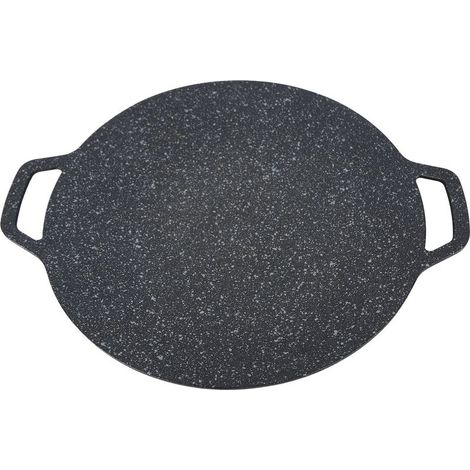Grille de barbecue réutilisable, facile à nettoyer, avec revêtement à haute conductivité thermique, idéale pour la randonnée et le camping, 34 cm/13,38 pouces. (1/5)