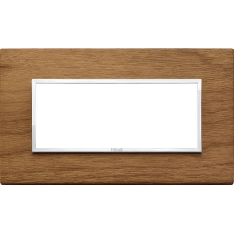 VIMAR - 21649.31 Plaque 5M BS, noyer italien