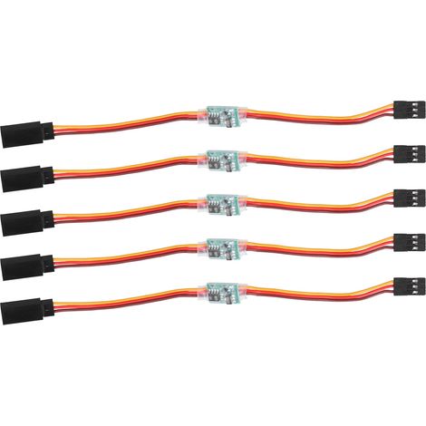 Servo-Signalwandler – Einfache Steuerung – Rotationsumrichter – 3,6 V – 24 V – 5 A – Für RC-Flugzeuge