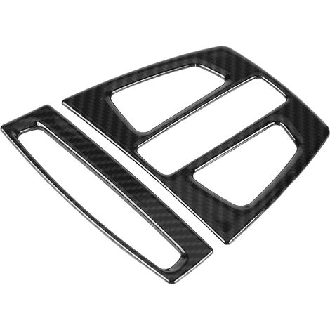 Lot de 2 caches panneau lampe de lecture avant style fibre de carbone pour 3 Série F30 GT F34 X5 X6 X1 X2 (1/5)