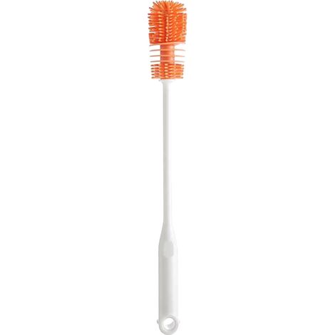 Bottle Brush - 32 Cm Long Handle - Silicone Bristles - For Water Bottles Glassware Mugs - 1 Piece (1/4)