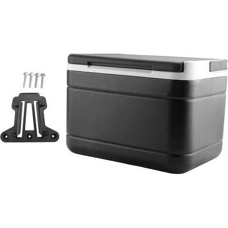 Glacière pour voiturette de golf avec kit de fixation compatible Club Car (noir) (1/5)