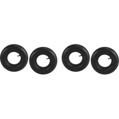 Adecuado para paquetes de 4 cámaras de aire 4.10/3.50-4, 410/350-4 para ATV, motocicletas de cuatro ruedas, karts, 47 cc, 49 cc, cámaras de aire engrosadas 4.10-4, compatibles con todos los modelos de
