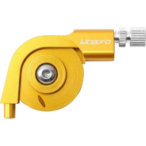 Bremssattel-Hub-Konverter Te P6E1 V-Bremse Litepro Adapter Fahrrad Aluminiumlegierung Faltrad Schwarz-Gold (1/5)