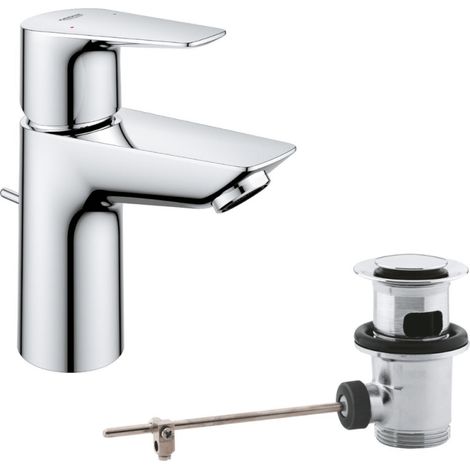 GROHE Quickfix Start Edge Mezclador de lavabo con vaciador extraíble y automático tamaño S (1/5)