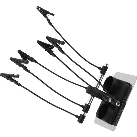 Fournit un support professionnel pour les pinces utilisées en aérographe, pistolet à peinture, tatouage et modélisme. (1/2)