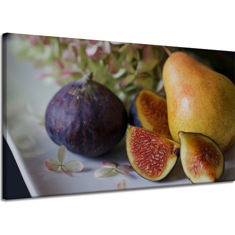 Leinwanddruck „Küchenobst Feigen“ 120 x 70 cm