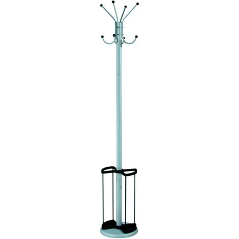 Appendiabiti a Colonna Portaombrelli XTRA, Altezza 176 cm, Design Moderno e Spazioso
