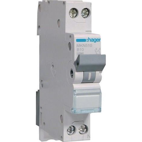 Hager LS-SCHALTER 1P+N 10A-B 6KA1PLE (MKN510)