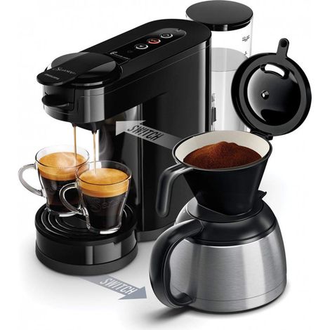 Philips Senseo HD6592 64 machine à café noir et inox