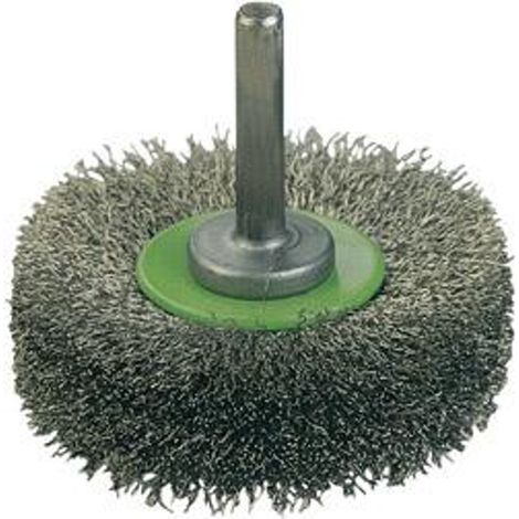Osborn Rundbürste rostfrei 6 mm 50 mm gewellt