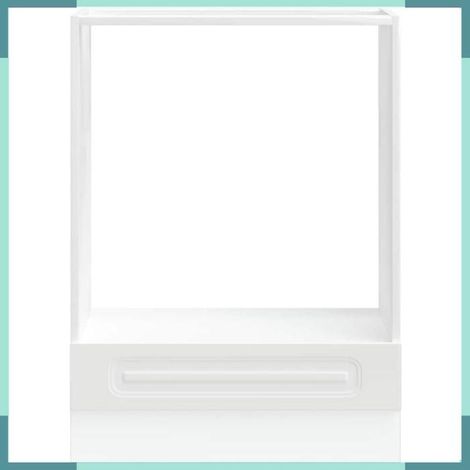 853517 Armoire à four Kalmar blanc bois d'ingénierie (1/5)