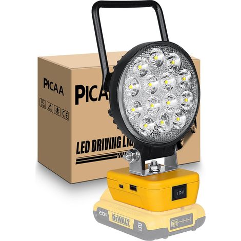 Lampe de Travail LED Sans Fil 42W 4200LM pour 18/20 V (1/5)