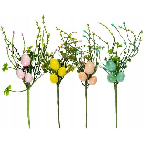 Branche décorative avec œufs VW8212