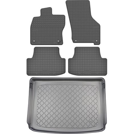 Set di tappetini in gomma per auto e tappetino per bagagliaio per Audi A3 IV 8Y Sportback Hatchback dal 03.2020 (1/5)