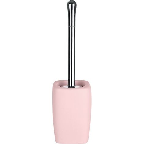 Brosse Wc avec support Céramique RETRO Rose Pastel Spirella (1/2)
