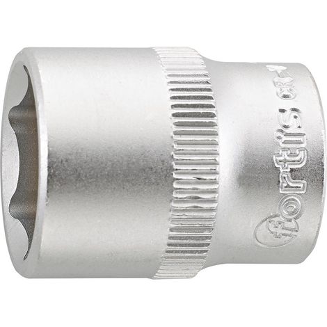 Steckschl.-Einsatz 3/8" 17 mm 6kt. FORTIS (1/4)