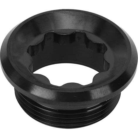M20x8 RT122 Vis de couvercle de manivelle en alliage de titane pour pédalier intégré de vélo de route, noir, visserie de boîtier de pédalier (1/5)