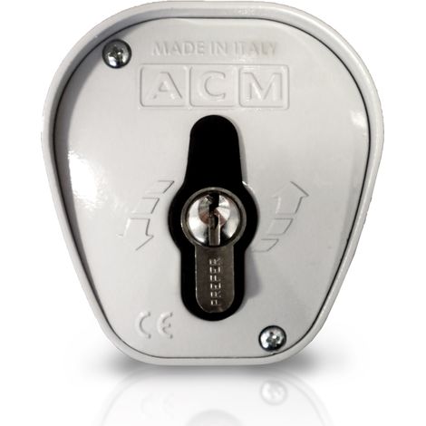 Aluminium-Wählhebel mit Entriegelung für Garagentor ACM 1540122