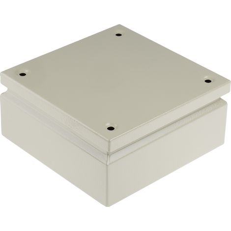 Boîte de dérivation en Acier 200 x 200 x 80mm, IP66 ( Prix pour 1 )