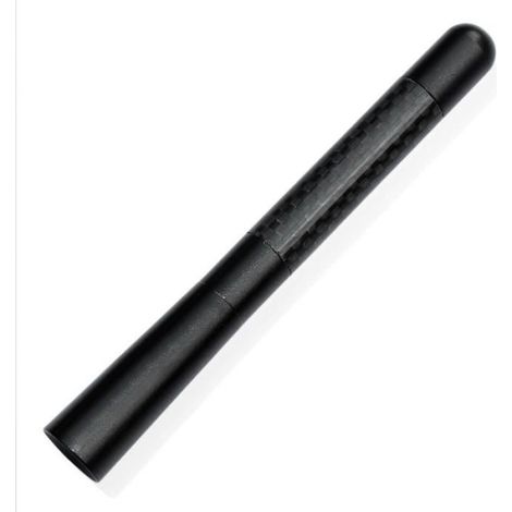 Antenne Courte En Fiber De Carbone Noire Délicate Pour Autoradio, Pour Renault Duster Megane 2 Logan Renault