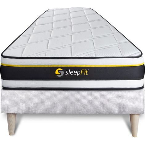 Matratzen- und Lattenrost-Set 90x200 cm - Soft (1/5)