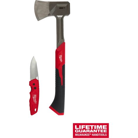 Set di ascia e coltello Milwaukee (1/3)