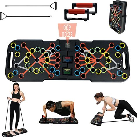 41 in 1 Push Up Bodybuilding Push Up Board with Handle Smart Counter (1/5)