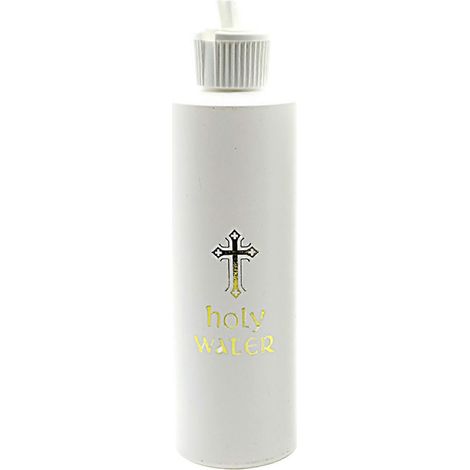 250 ml katholische christliche Weihwasserflasche leer golden für Kreuz leerer Behälter