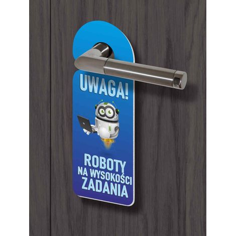 Colgante de manija de puerta - robots