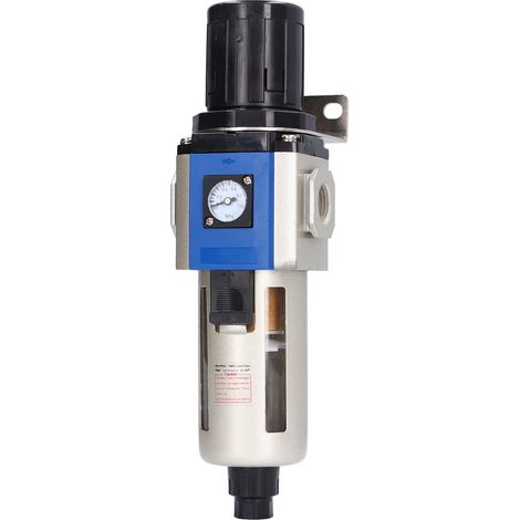 Filtre régulateur de pression pour compresseur d'air en alliage d'aluminium GFR400-10 PT3/8, filtration 40μm, purificateur d'air pneumatique (1/5)